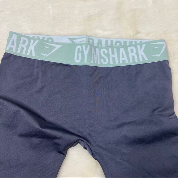 Gymshark gray  fit leggings tight medium - Picture 4 of 6